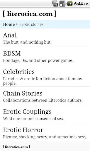 literotica most read stories